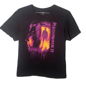 Halloween II T Shirt Michael Myers Movie Black Size L